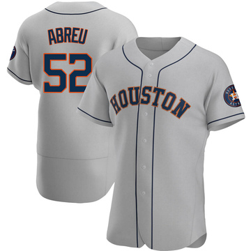 Authentic Bryan Abreu Men's Houston Astros Gray Road Jersey