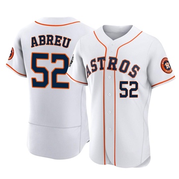 Authentic Bryan Abreu Men's Houston Astros White 2022 World Series Home Jersey