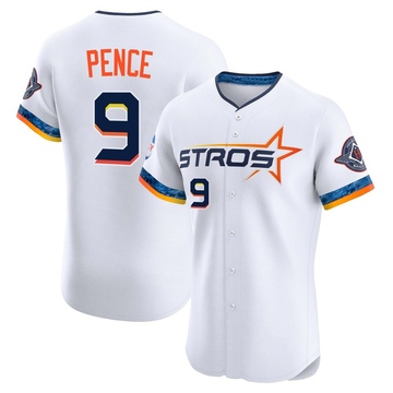 Elite Hunter Pence Men's Houston Astros White 2025 City Connect Jersey