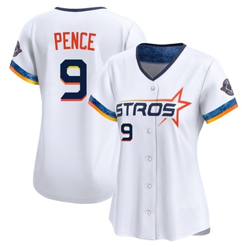 Limited Hunter Pence Women's Houston Astros White 2025 City Connect Jersey