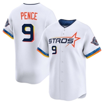 Limited Hunter Pence Youth Houston Astros White 2025 City Connect Jersey