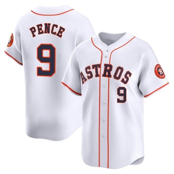 Limited Hunter Pence Youth Houston Astros White Home Jersey
