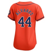 Limited Yordan Alvarez Women's Houston Astros Orange Alternate Jersey