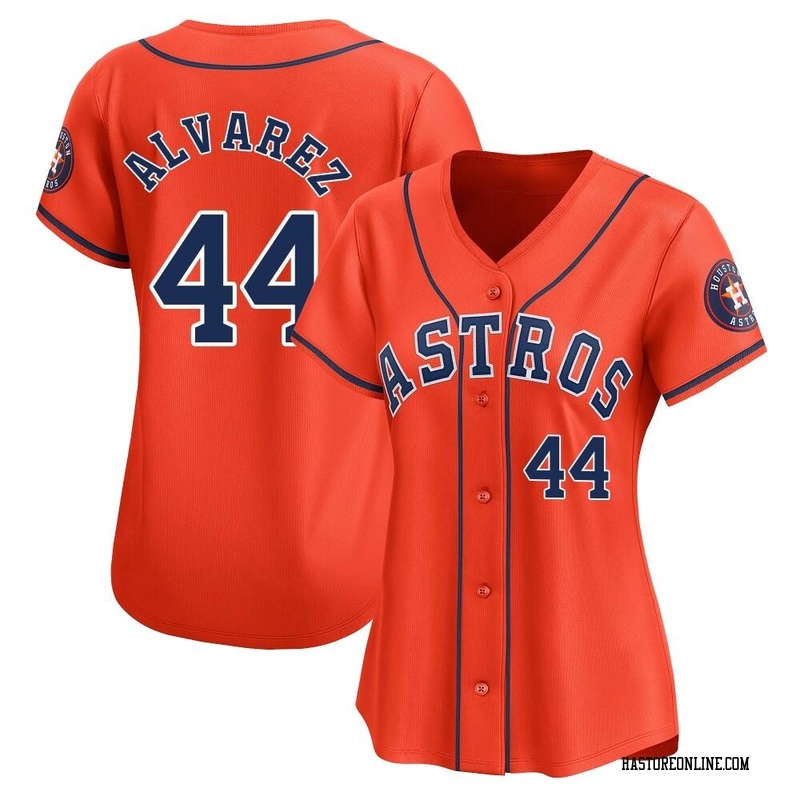 Limited Yordan Alvarez Women's Houston Astros Orange Alternate Jersey