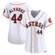 Limited Yordan Alvarez Women's Houston Astros White Home Jersey