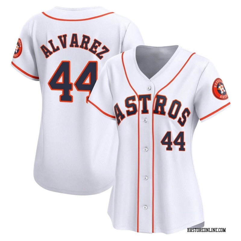 Limited Yordan Alvarez Women's Houston Astros White Home Jersey