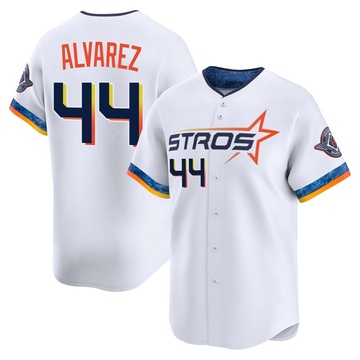 Limited Yordan Alvarez Youth Houston Astros White 2025 City Connect Jersey
