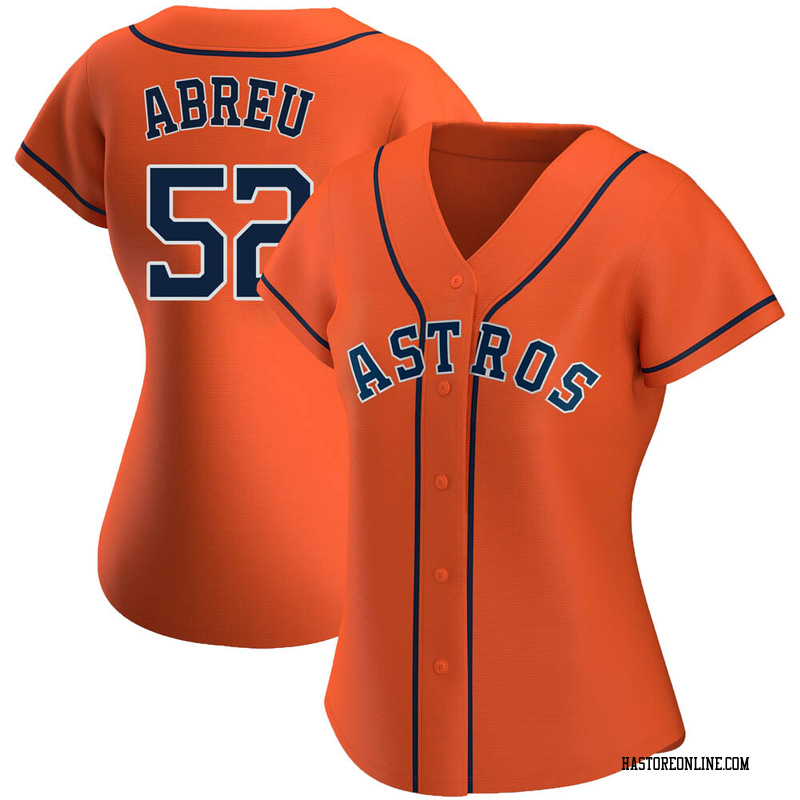 Replica Bryan Abreu Women's Houston Astros Orange Alternate Jersey