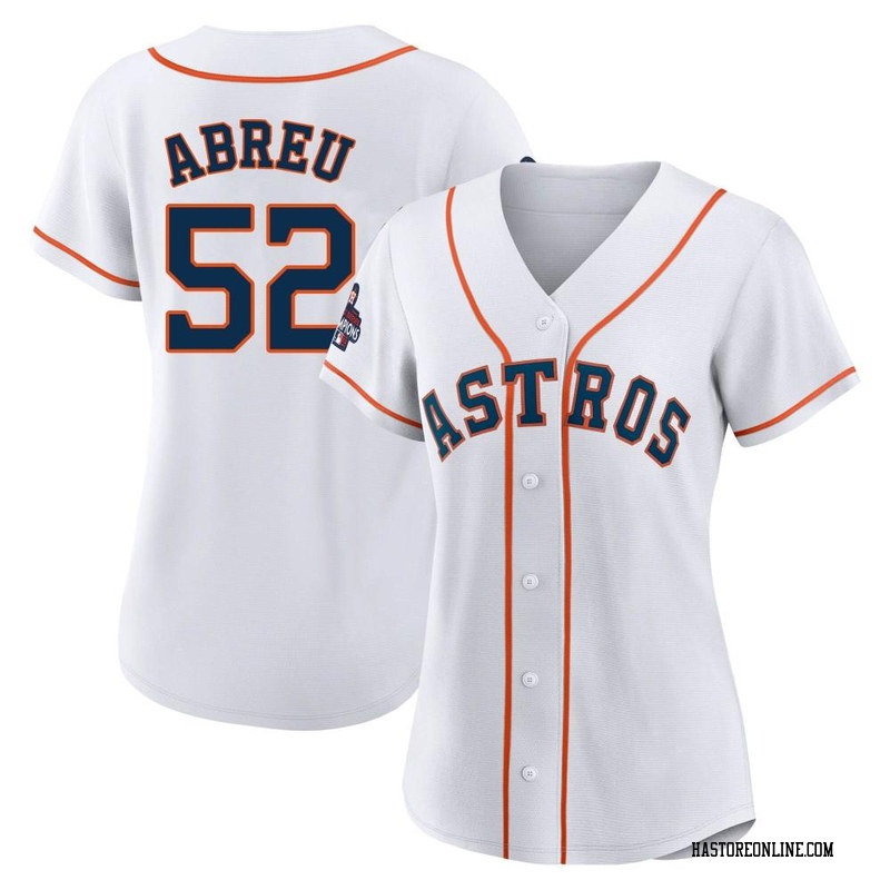 Replica Bryan Abreu Women's Houston Astros White 2022 World Series Champions Home Jersey