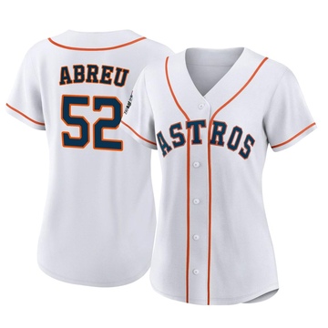 Replica Bryan Abreu Women's Houston Astros White 2022 World Series Home Jersey