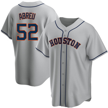 Replica Bryan Abreu Youth Houston Astros Gray Road Jersey