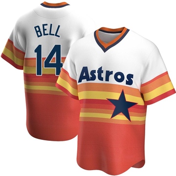 Youth Derek Bell Houston Astros Replica Navy Alternate Jersey