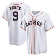 Replica Hunter Pence Men's Houston Astros White 2022 World Series Champions Home Jersey