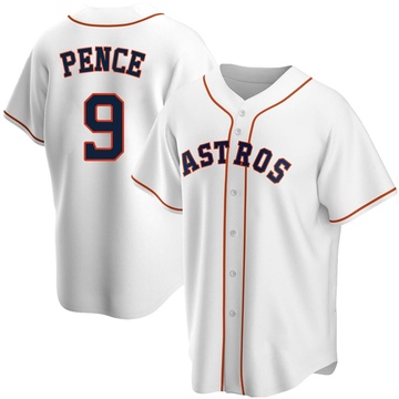 Replica Hunter Pence Men's Houston Astros White Home Jersey
