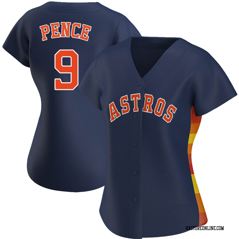 Replica Hunter Pence Women's Houston Astros Navy Alternate Jersey