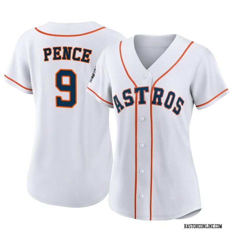 Replica Hunter Pence Women's Houston Astros White 2022 World Series Home Jersey