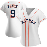 Replica Hunter Pence Women's Houston Astros White Home Jersey