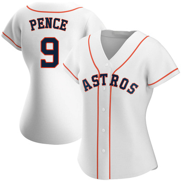 Replica Hunter Pence Women's Houston Astros White Home Jersey