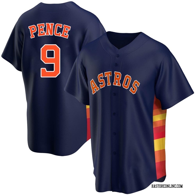 Replica Hunter Pence Youth Houston Astros Navy Alternate Jersey