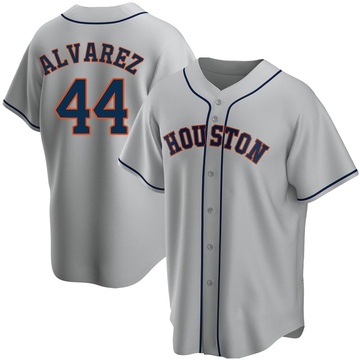 Replica Yordan Alvarez Youth Houston Astros Gray Road Jersey